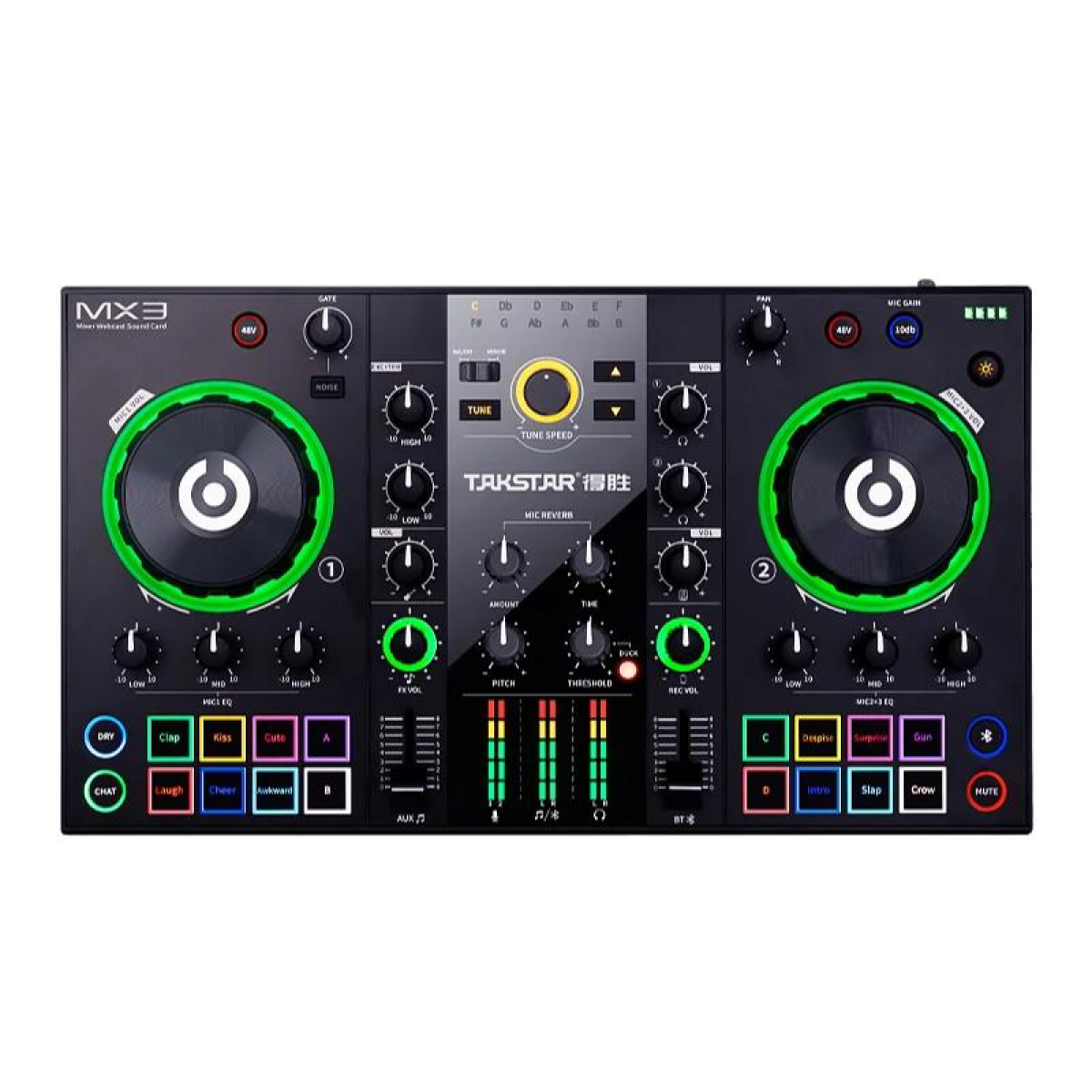 DJ-контроллер Takstar MX3 Mixer Webcast