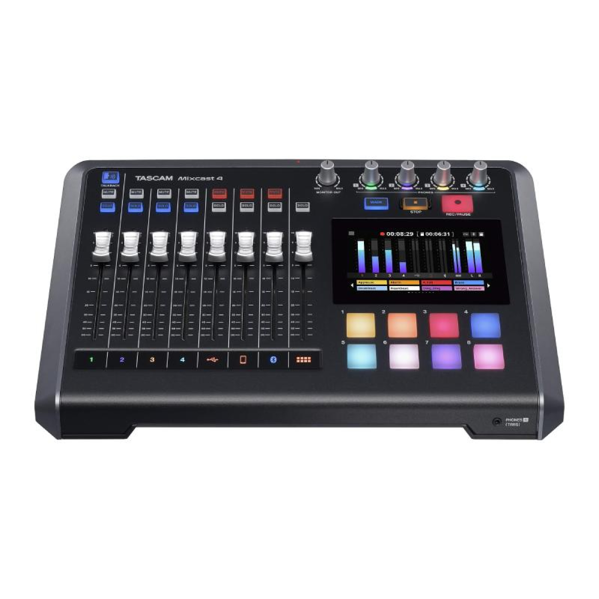 Консоль Tascam MixCast 4 для запису подкасту
