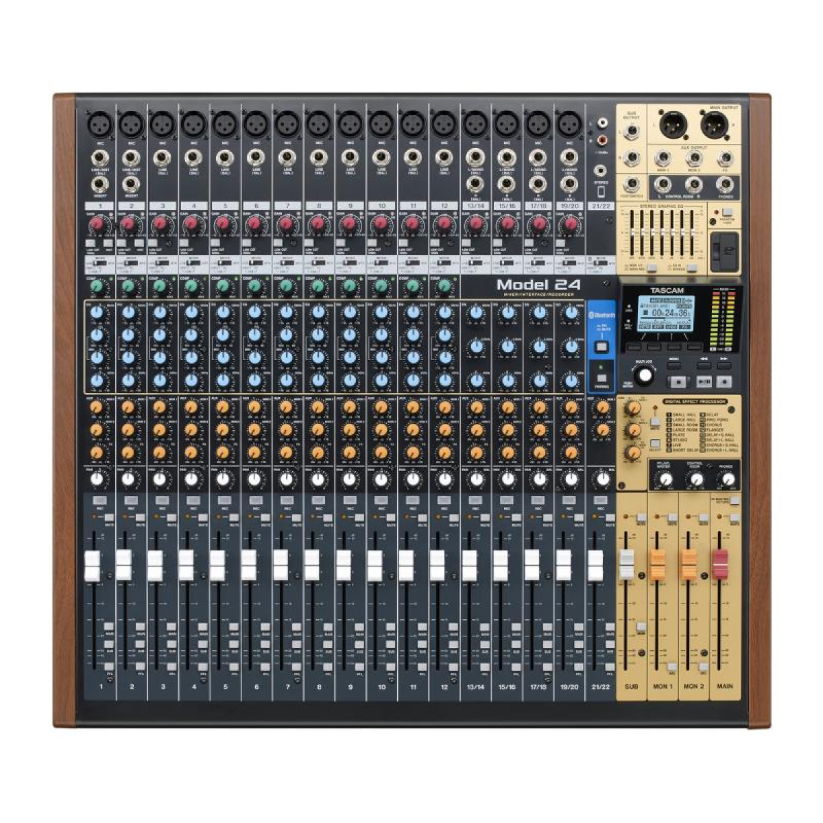 Мiкшерний пульт Tascam Model 24 на 24 канала
