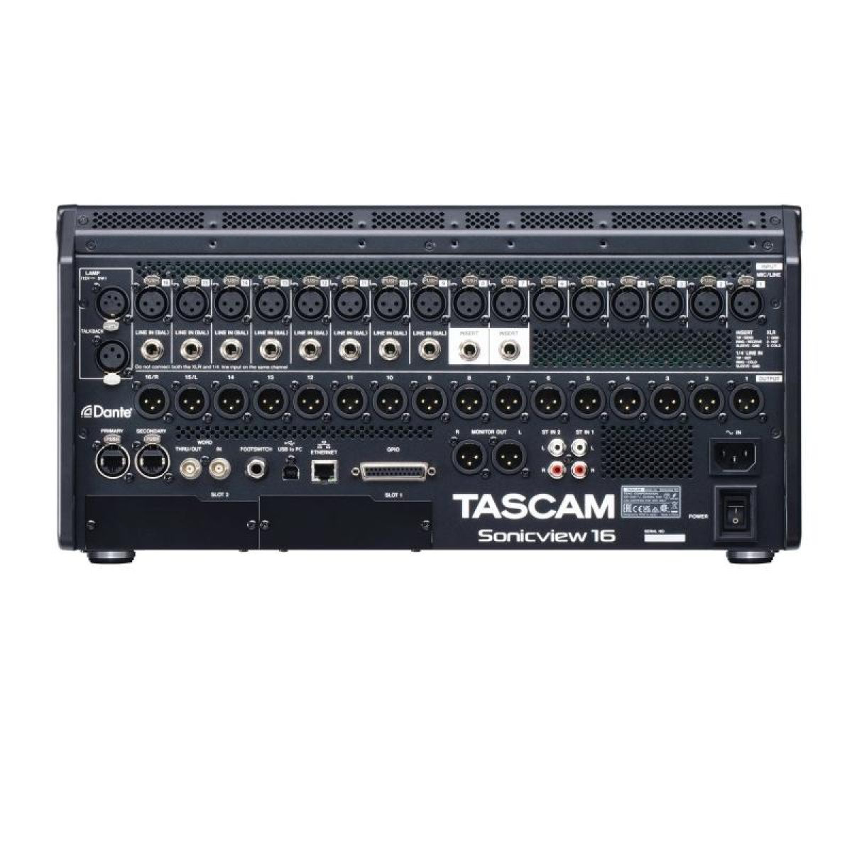 Цифровой микшерный пульт Tascam Sonicview 16 на 16 каналов