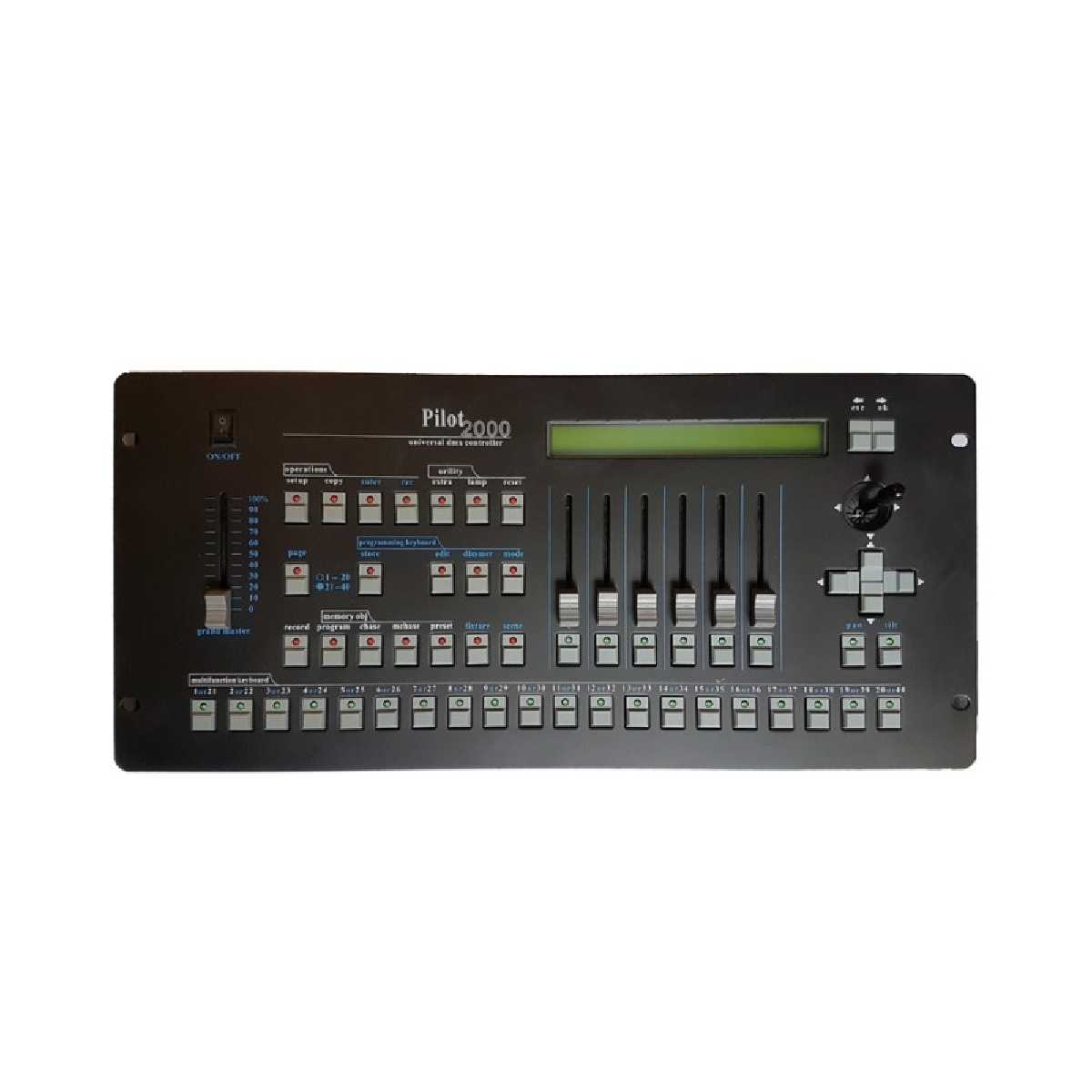 DMX Контролер New Light PR-3512C Pilot 2000 Controller у транспортувальному кейсі