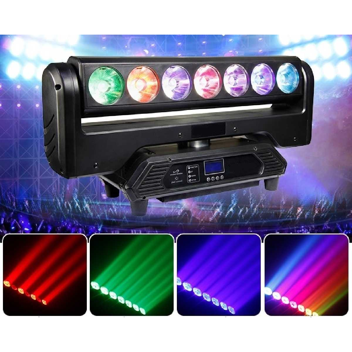 LED Голова New Light M-YLM7-15 RGBW LED WASH MOVING HEAD 7*30W 4 в 1