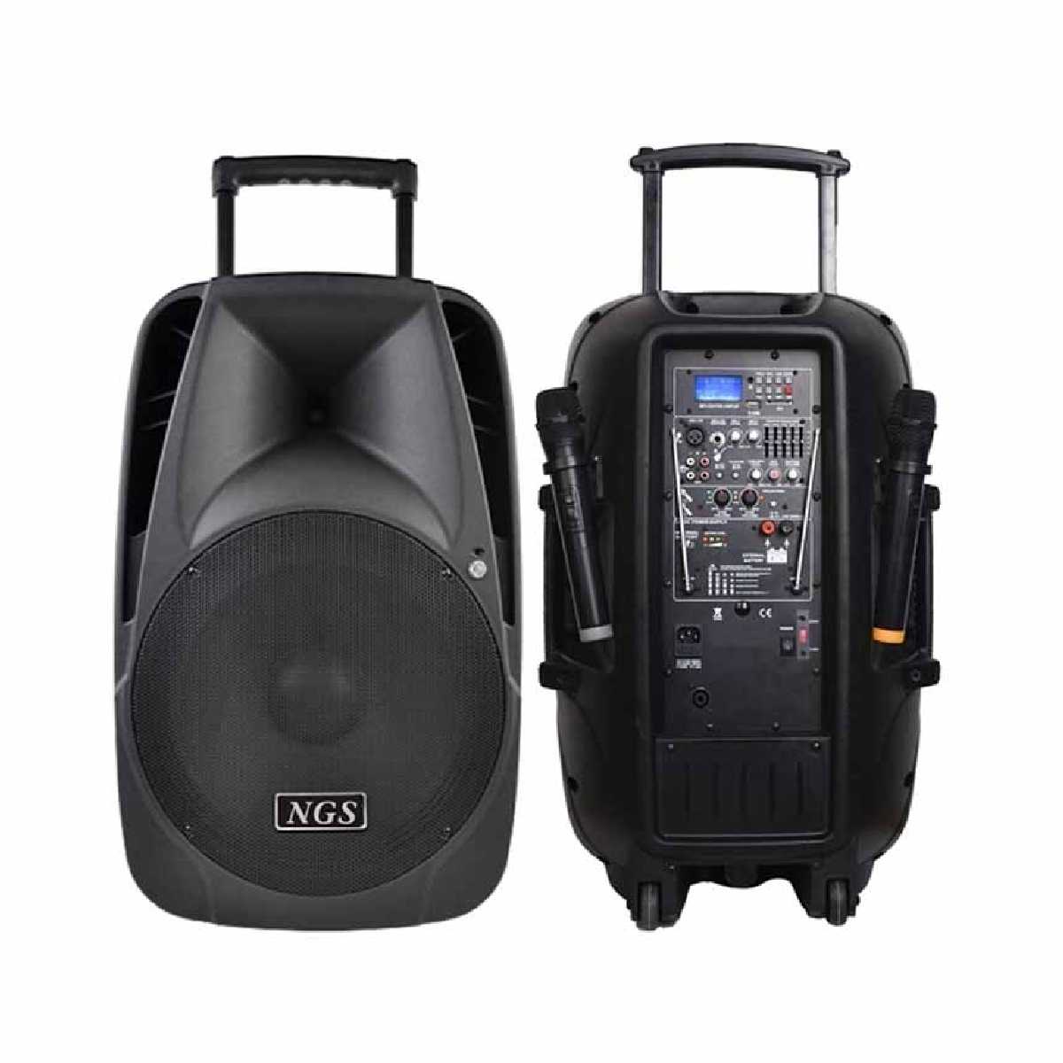 Автономна активна акустична система NGS PMQ15AVX 15", 300Вт