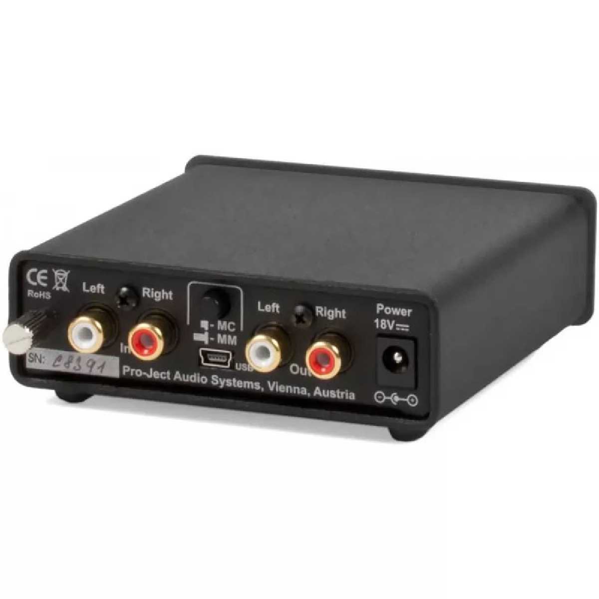 Фонокоректор Pro-Ject Phono Box USB Black