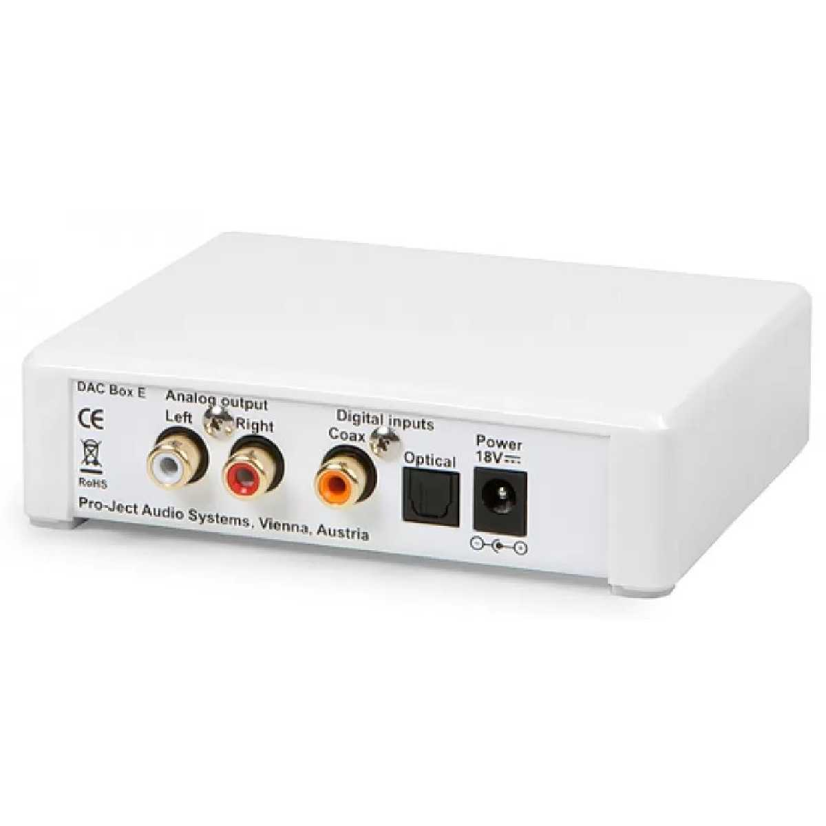 Цифро-аналоговий перетворювач Pro-Ject Dac Box E White