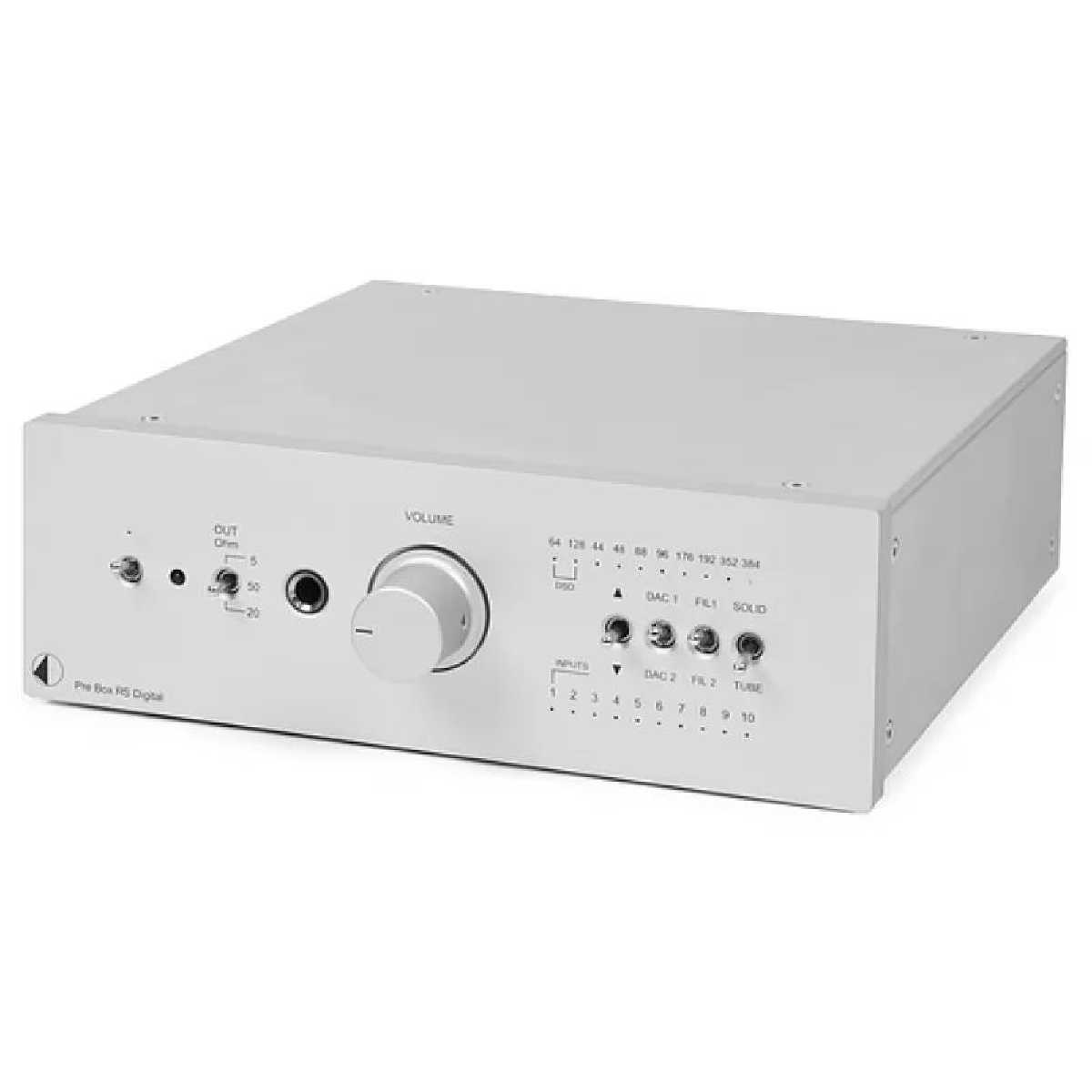 Підсилювач звуку Pro-Ject Pre Box RS Digital Silver