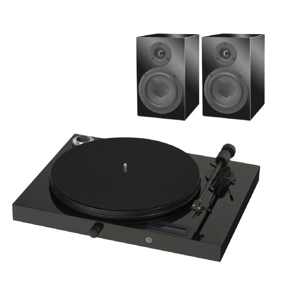 Вініловий програвач Pro-Ject Set Jukebox E+ Speaker Box 5 Piano/Piano