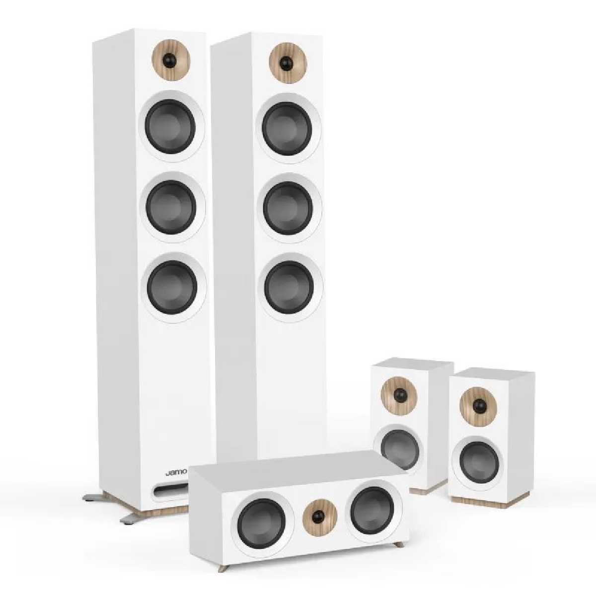 Комплект акустичної системи Jamo S 809 HCS White
