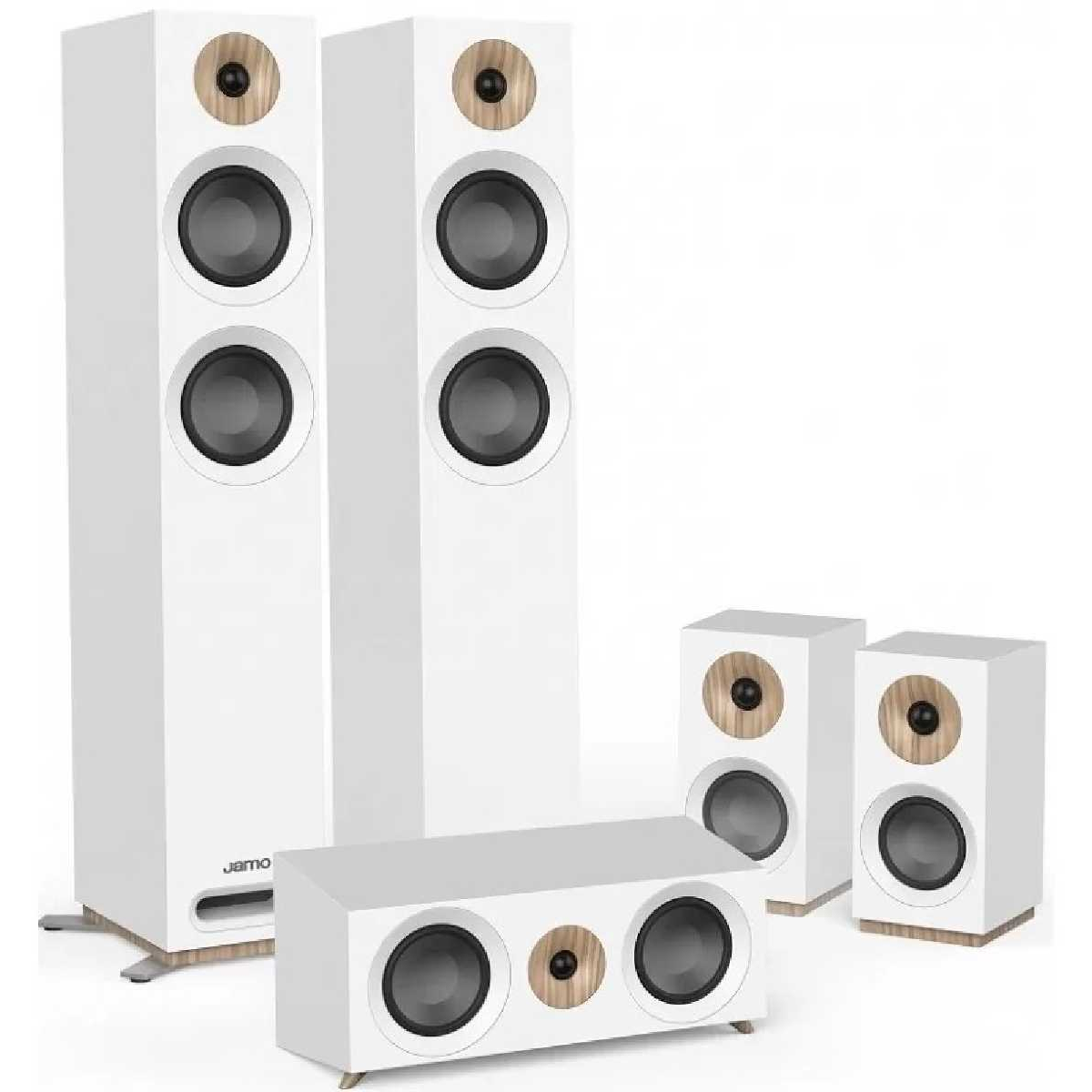 Пасивна акустична система Jamo S 807 HCS White