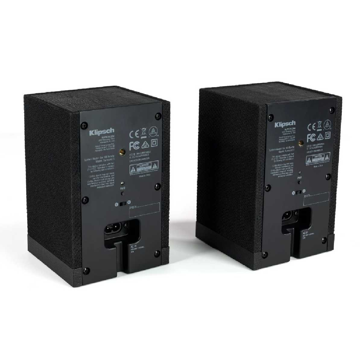 Активна полична акустика Klipsch SURROUND 3 Black