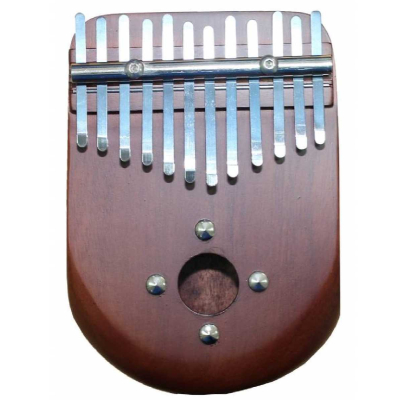 Калімба PALM PERCUSSION KALIMBA CURVE SHAPE BROWN