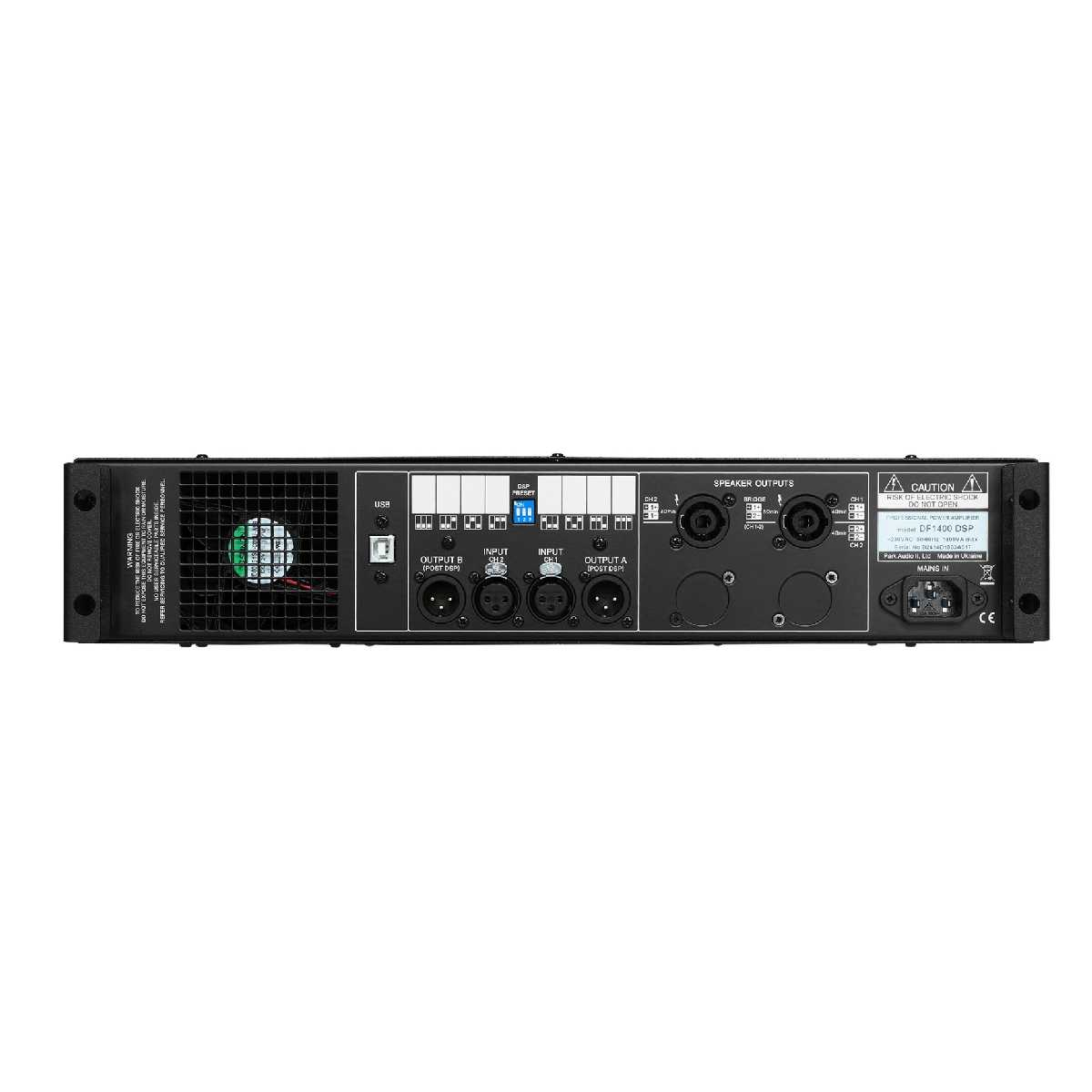 Підсилювач потужності Park Audio DF1400 DSP