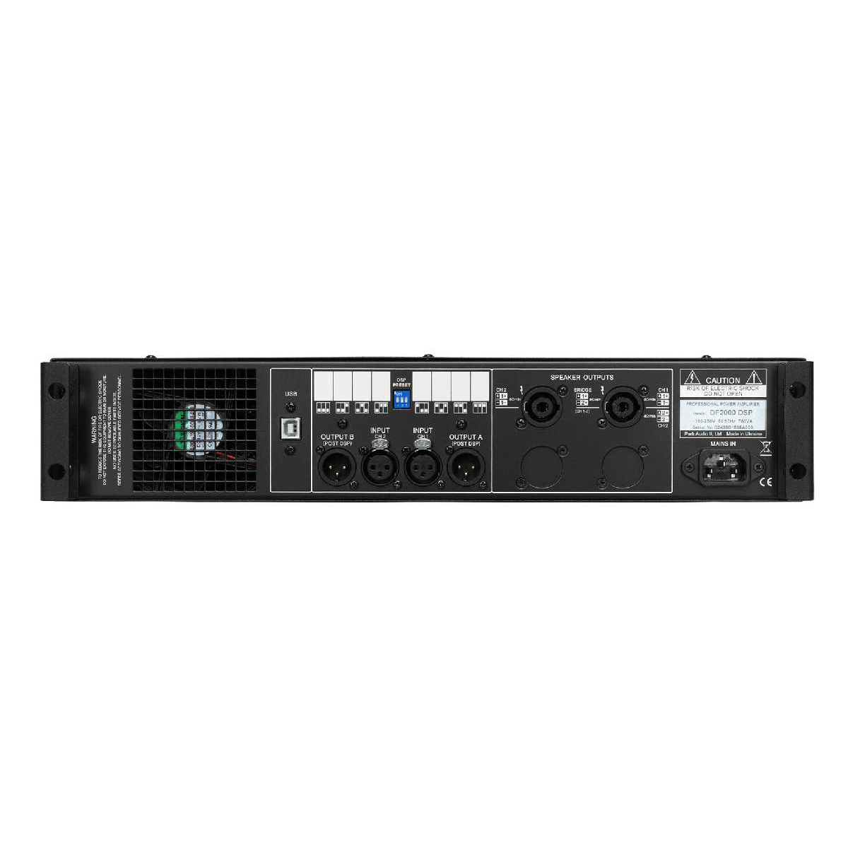 Усилитель мощности Park Audio DF2000 DSP