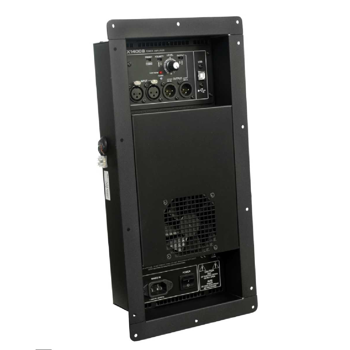 Вбудований підсилювач Park Audio DX1400B-4 DSP