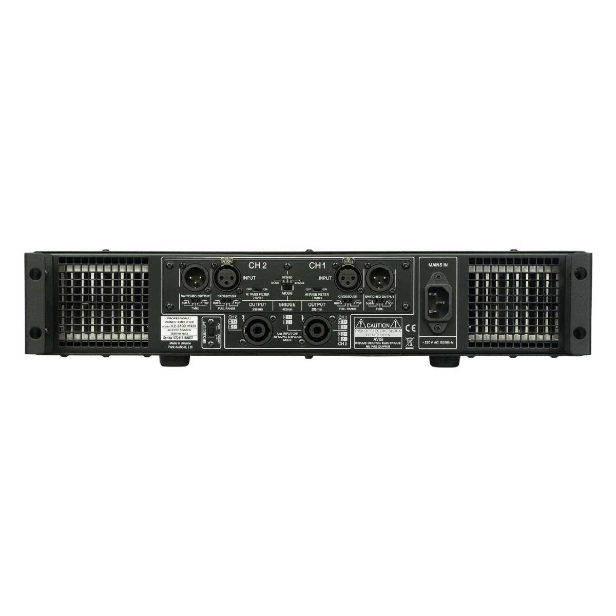Підсилювач потужності Park Audio V2-2400 MkIII