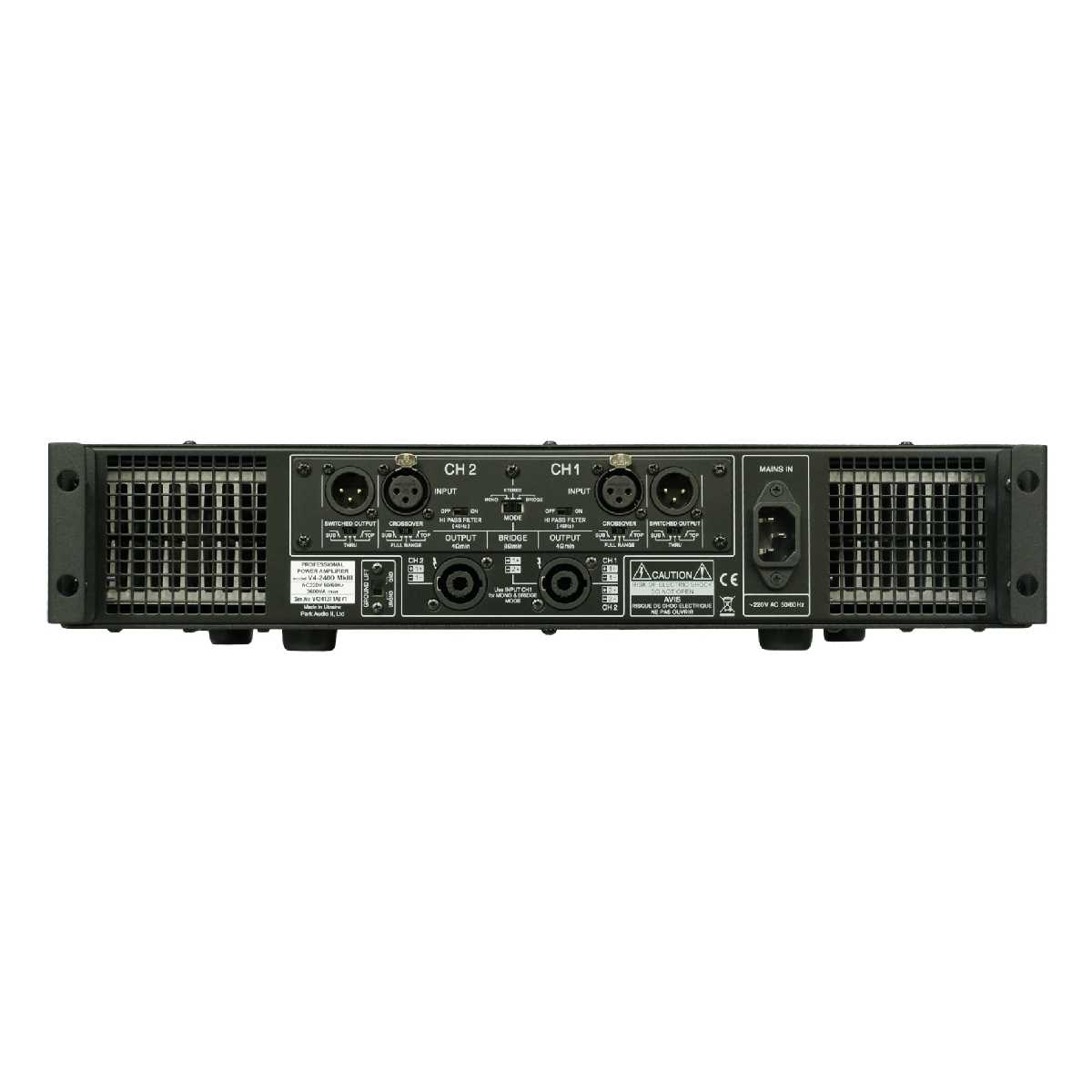 Підсилювач потужності Park Audio V4-2400 MkIII