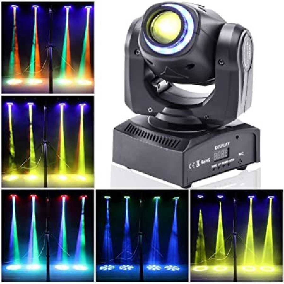 LED голова Perfect Mini 60W LED-MW60SP Spot Moving Head Light With Halo