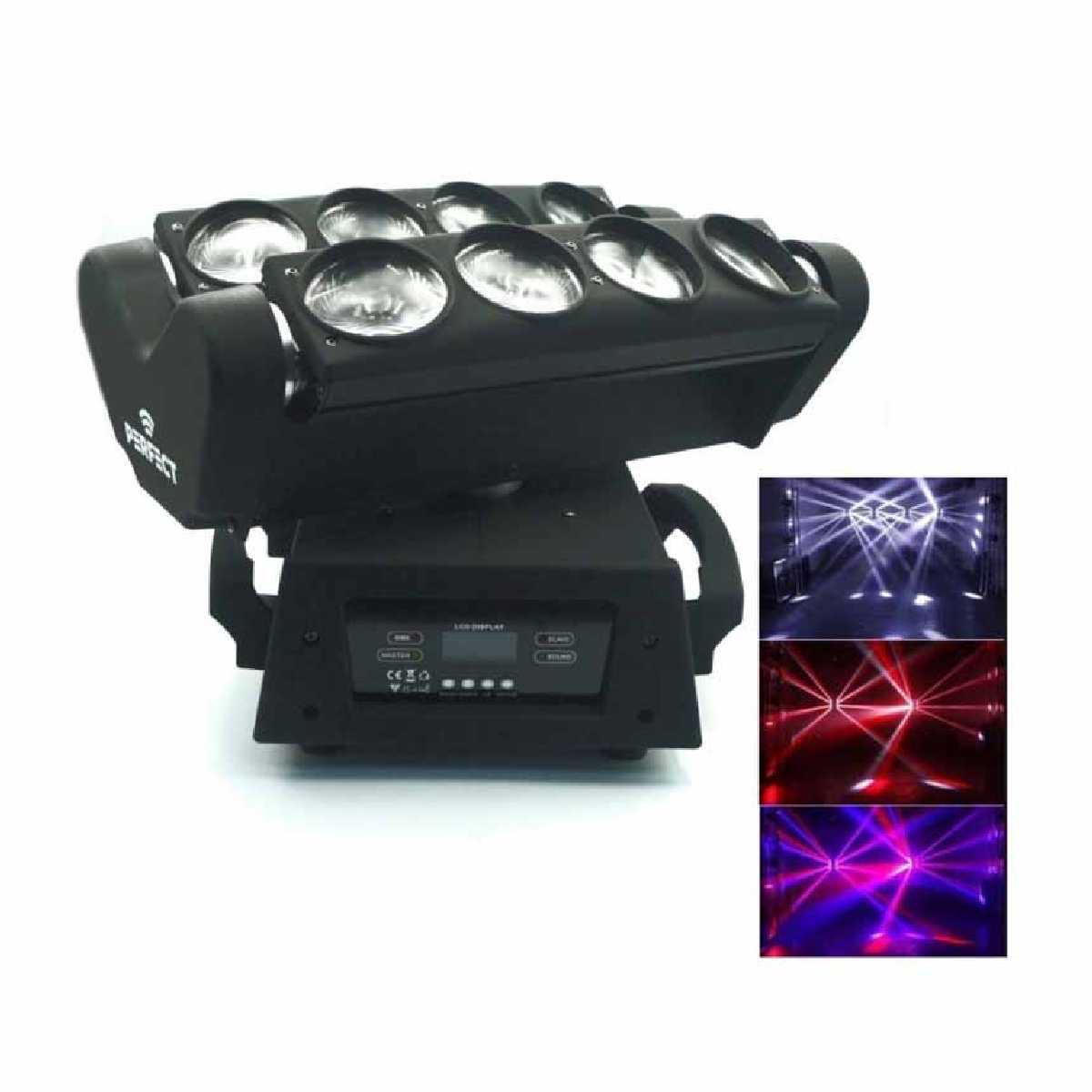 Світловий LED прилад PR-C043 8*10W RGBW LED PERFECT