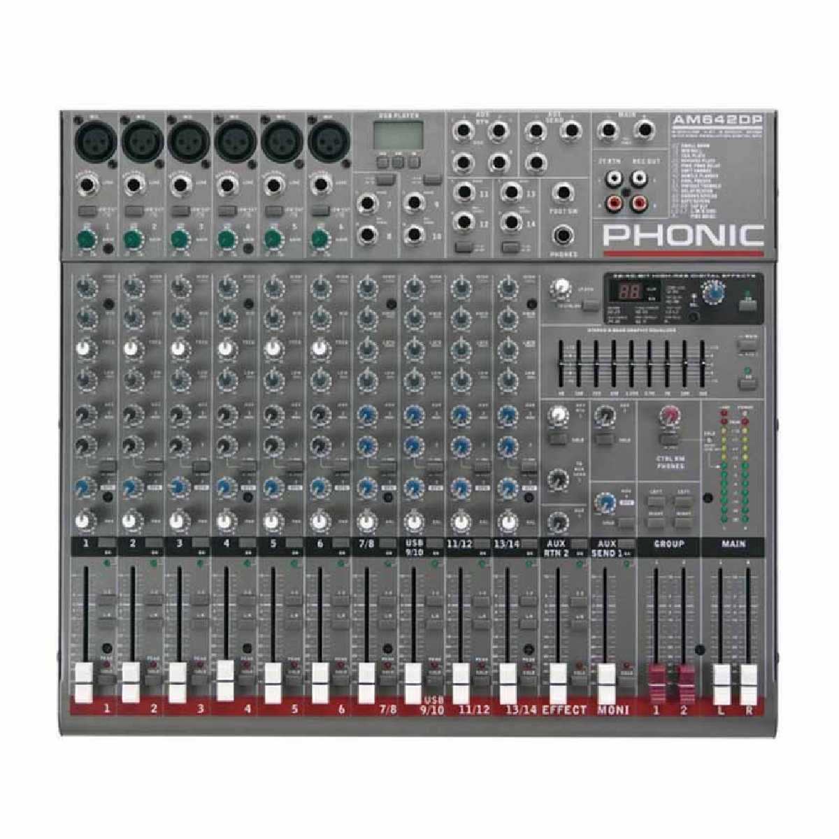 Мікшерний пульт Phonic AM 642DP