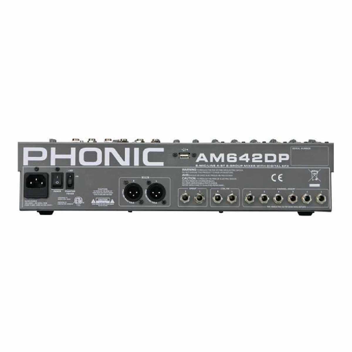 Мікшерний пульт Phonic AM 642DP