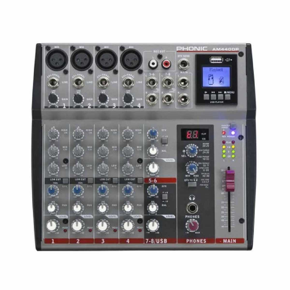 Мікшерний пульт Phonic AM 440 DP