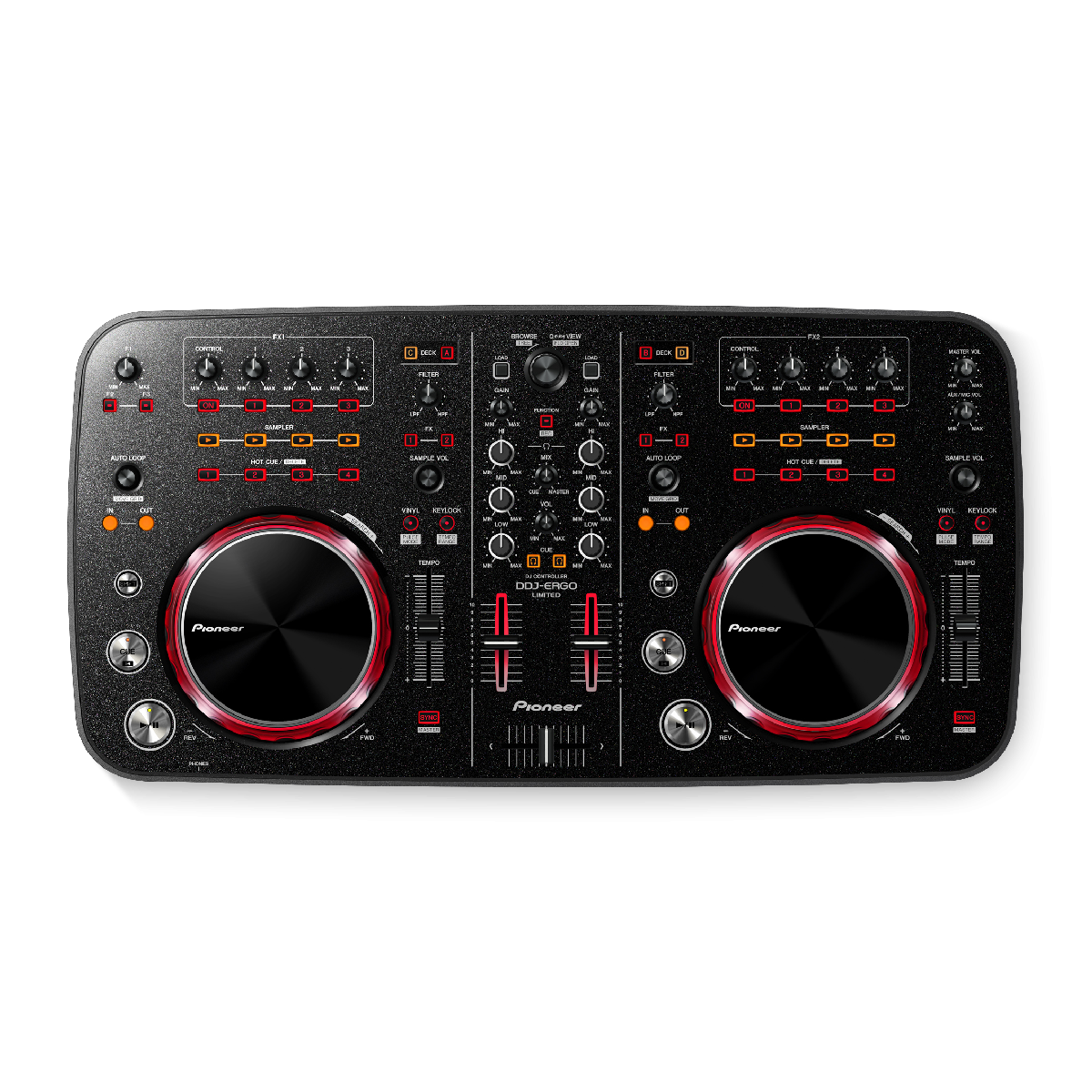 MIDI Контролер Pioneer DDJ-ERGO-K