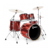 Ударна установка Premier 64099-44RGW PHS PowerHouse Modern Rock22 (Red Groove) + Набір стійок Premier 5864, APK/XPK Hardware Pack (3000 Series)