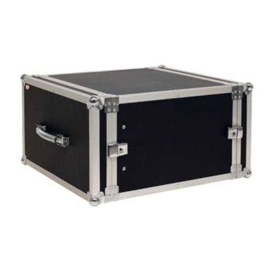 Кейс ROCKCASE RC24006 B - Eco Line - 19" Rack Flight Case, 6HU