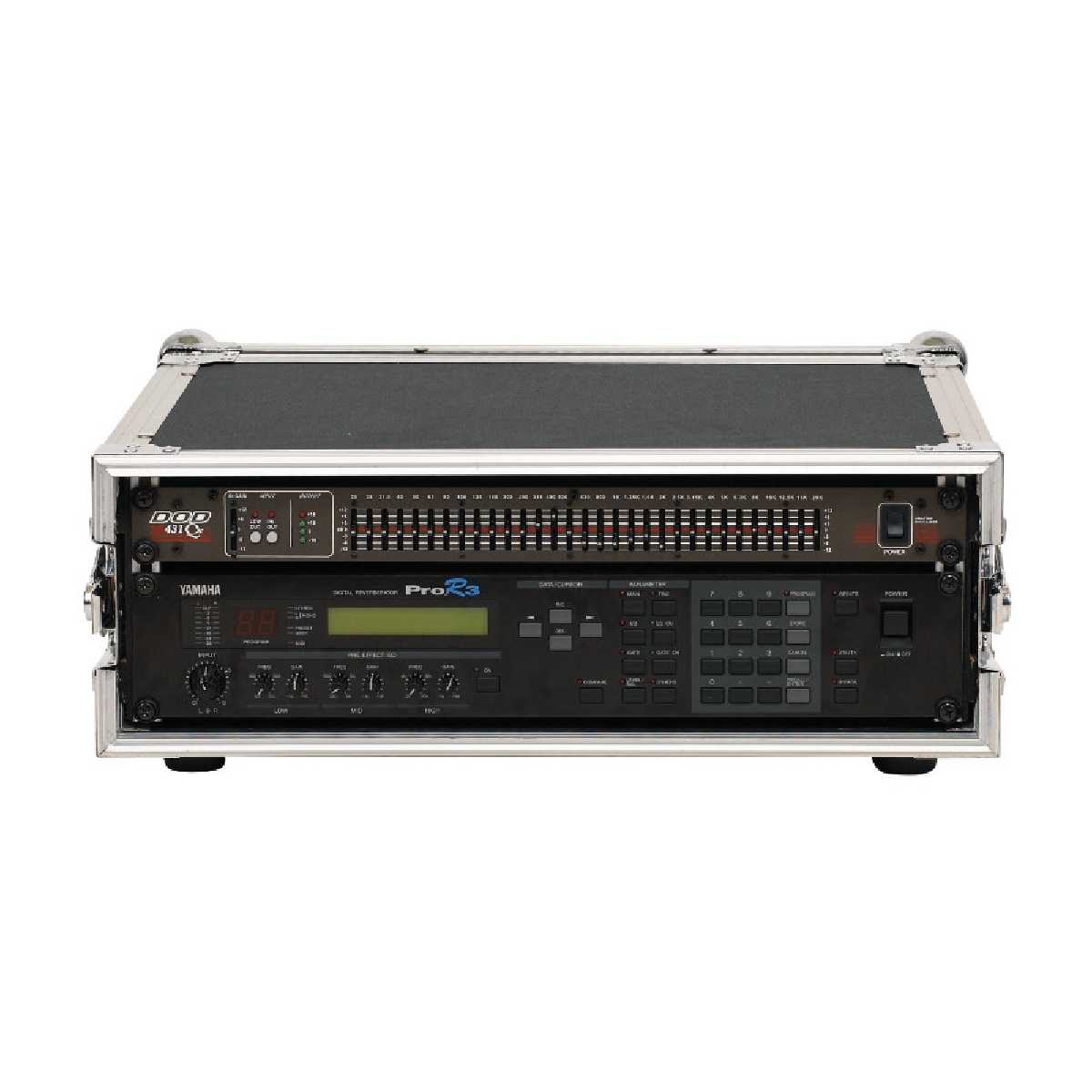 Кейс ROCKCASE RC 24113 B - Professional Line - 19" Rack Flight Case, 3HU, shallow
