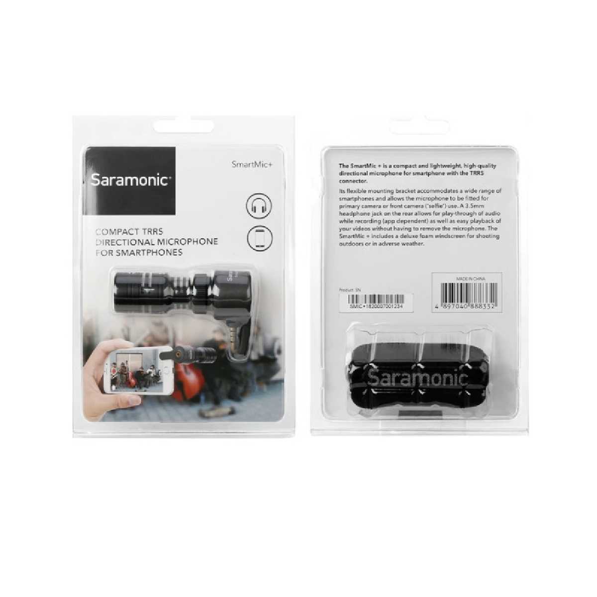Мікрофон для смартфона Saramonic SmartMic+ DI