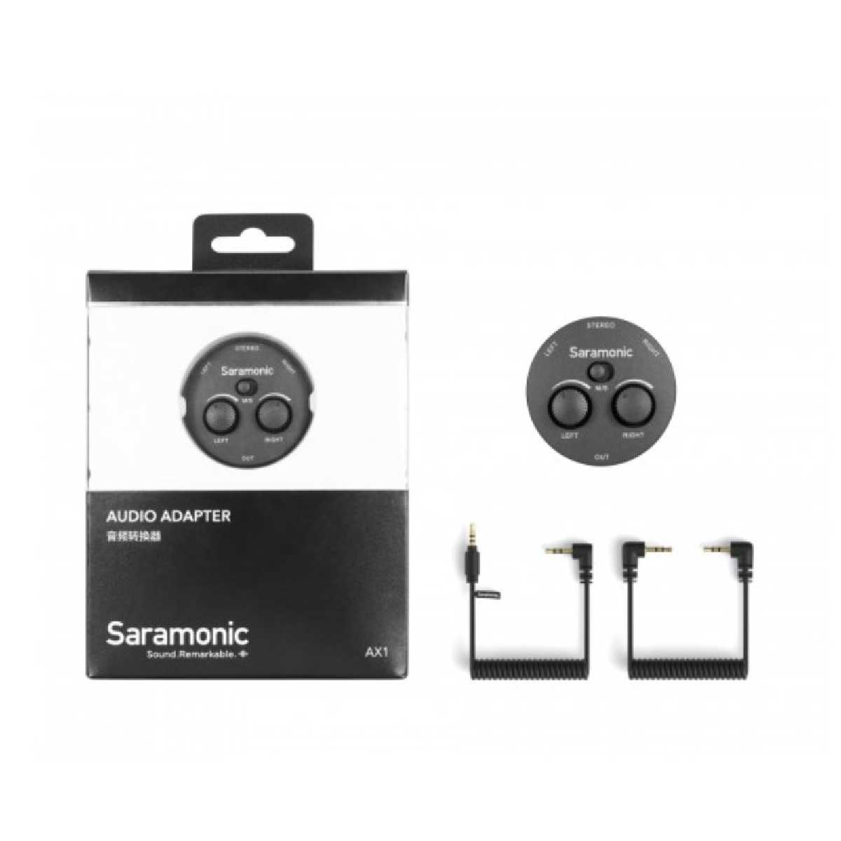 Адаптер аудіо-мікшер Saramonic SR-AX1