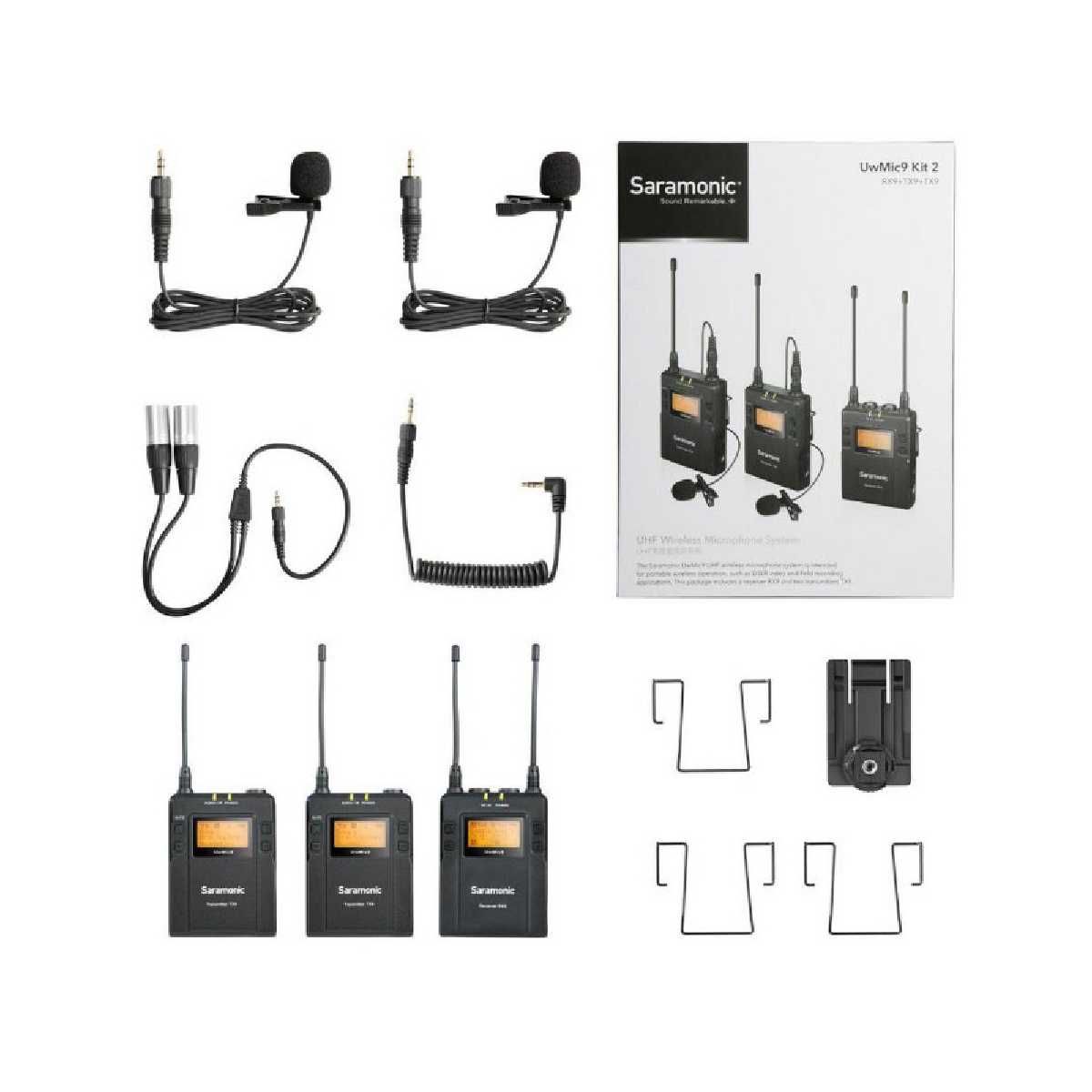 Радіомікрофон Saramonic UWMIC9 2TX9+RX9