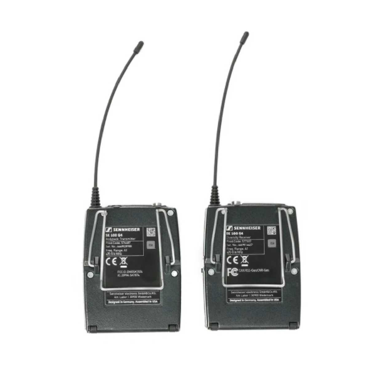 Радіосистема з накамерним приймачем та петличним мікрофоном Sennheiser EW 112p G4-B