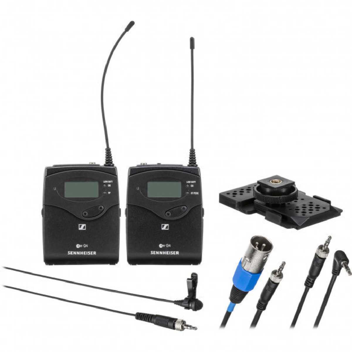 Радіосистема з накамерним приймачем та петличним мікрофоном Sennheiser EW 122p G4-G