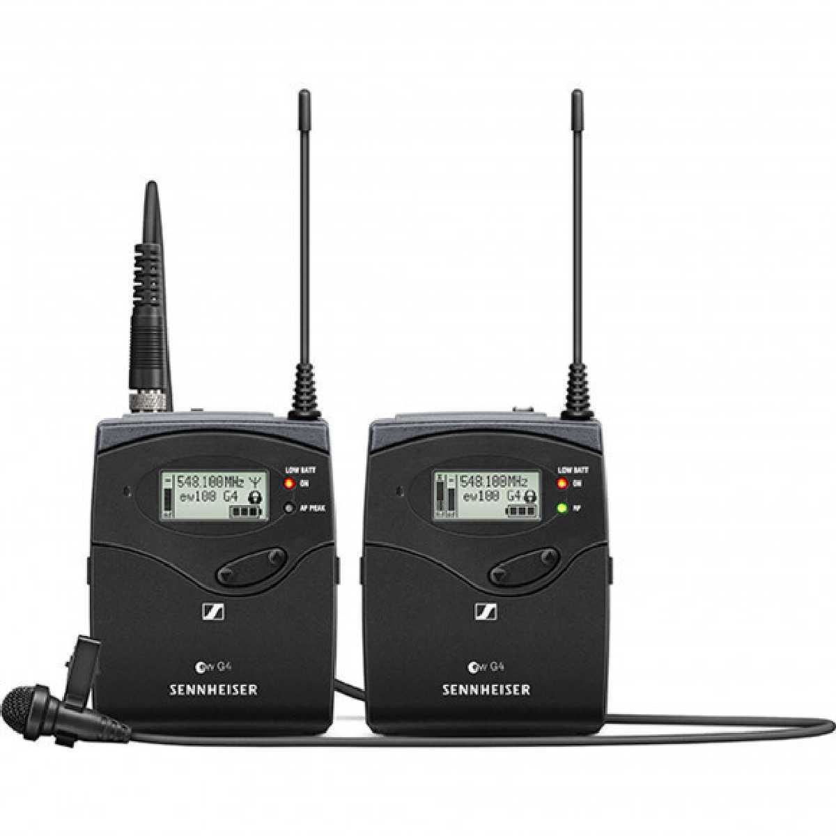 Радіосистема з накамерним приймачем та петличним мікрофоном Sennheiser EW 122p G4-B