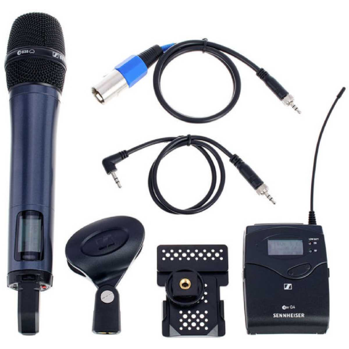 Радіосистема з накамерним приймачем та ручним мікрофоном Sennheiser EW 135P G4-A1