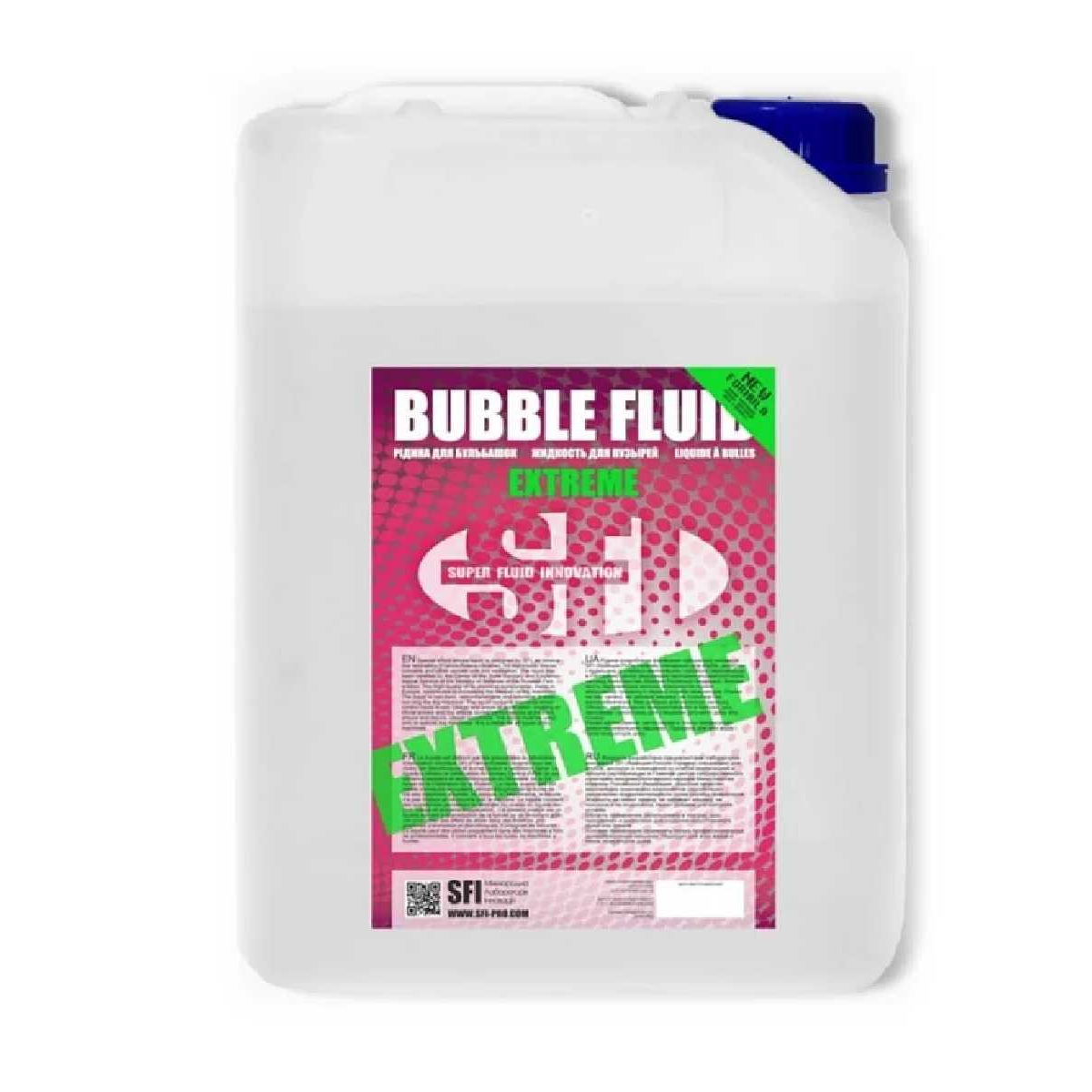 Рідина для мильних бульбашок SFI Bubble Extreme 5l
