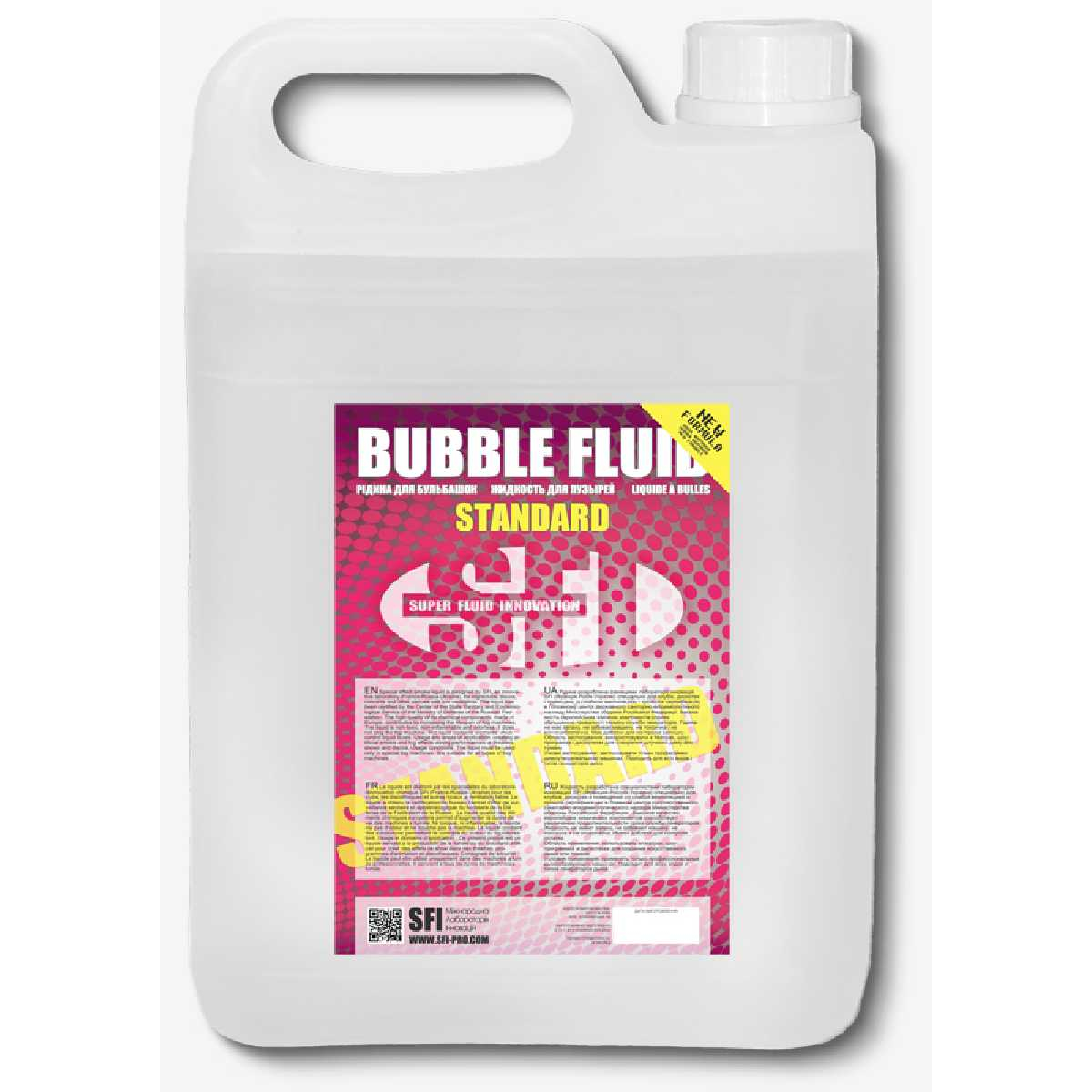Рідина для мильних бульбашок SFI Bubble Standard 5l