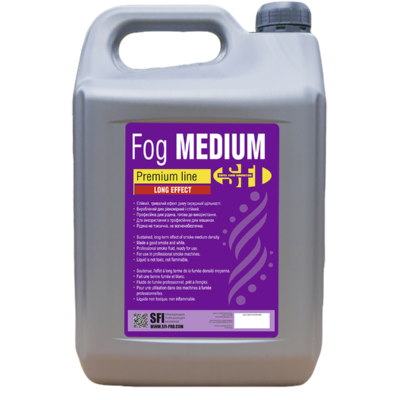 Рідина для генератора диму SFI Fog Medium Premium 5л