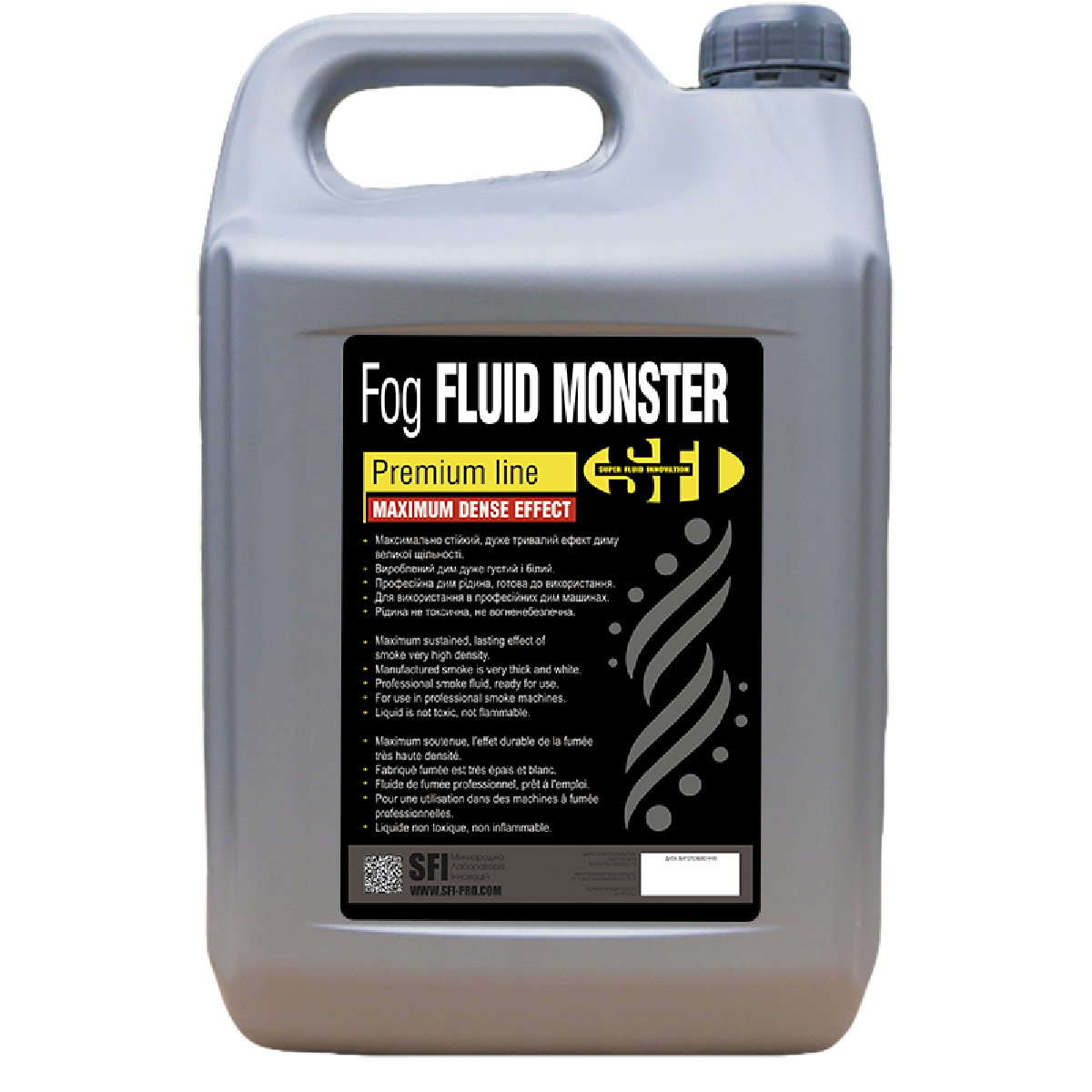 Рідина для генератора диму SFI Fog Monster Premium 5L