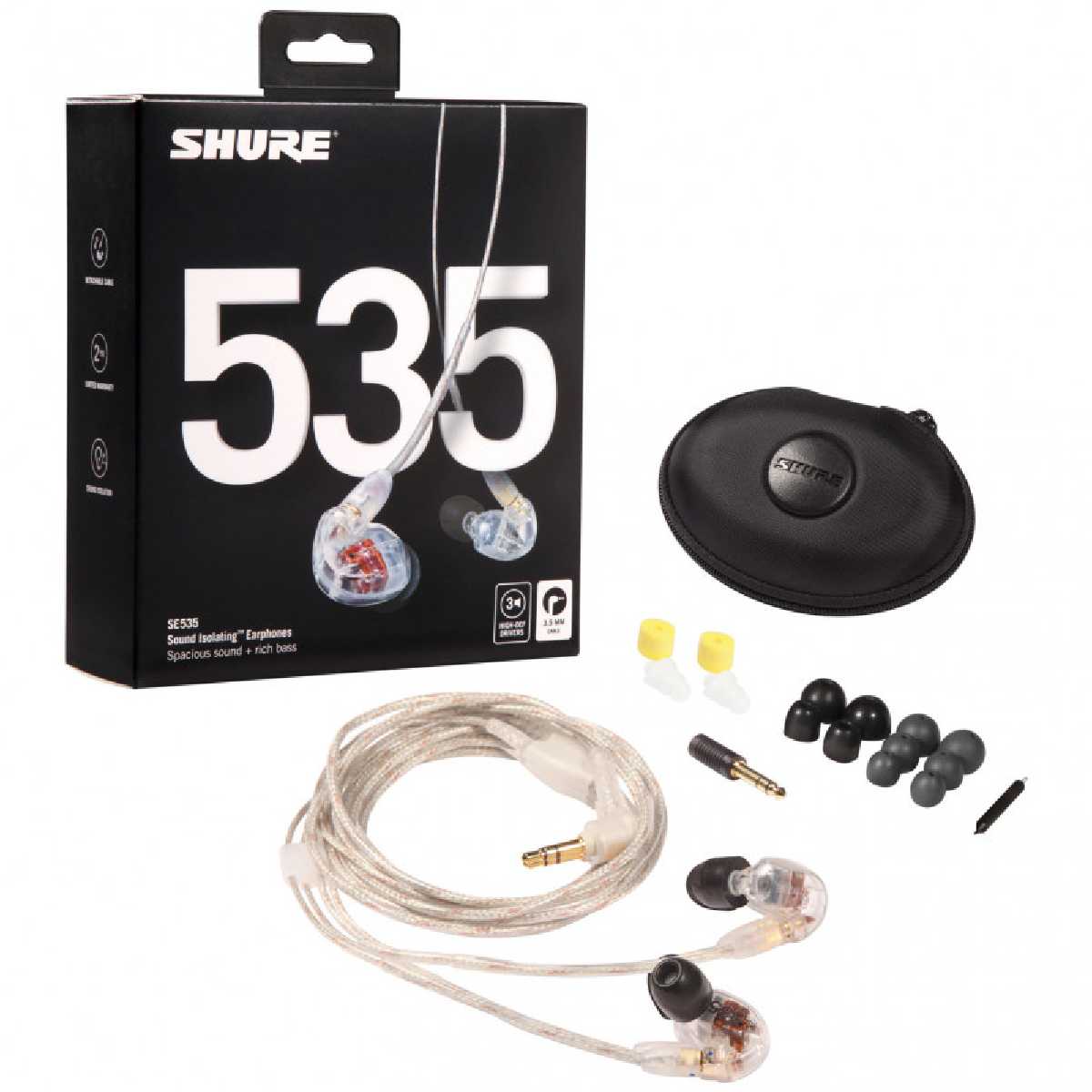 Наушники Shure SE535-CL-EFS