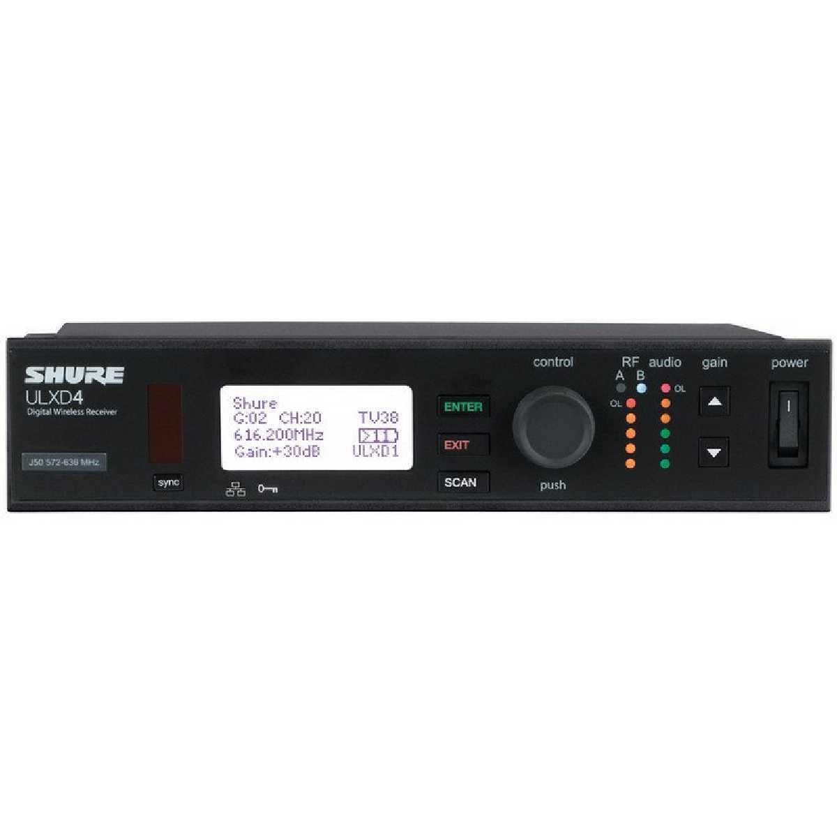 Приймач для радіосистем Shure ULXD4E-H51
