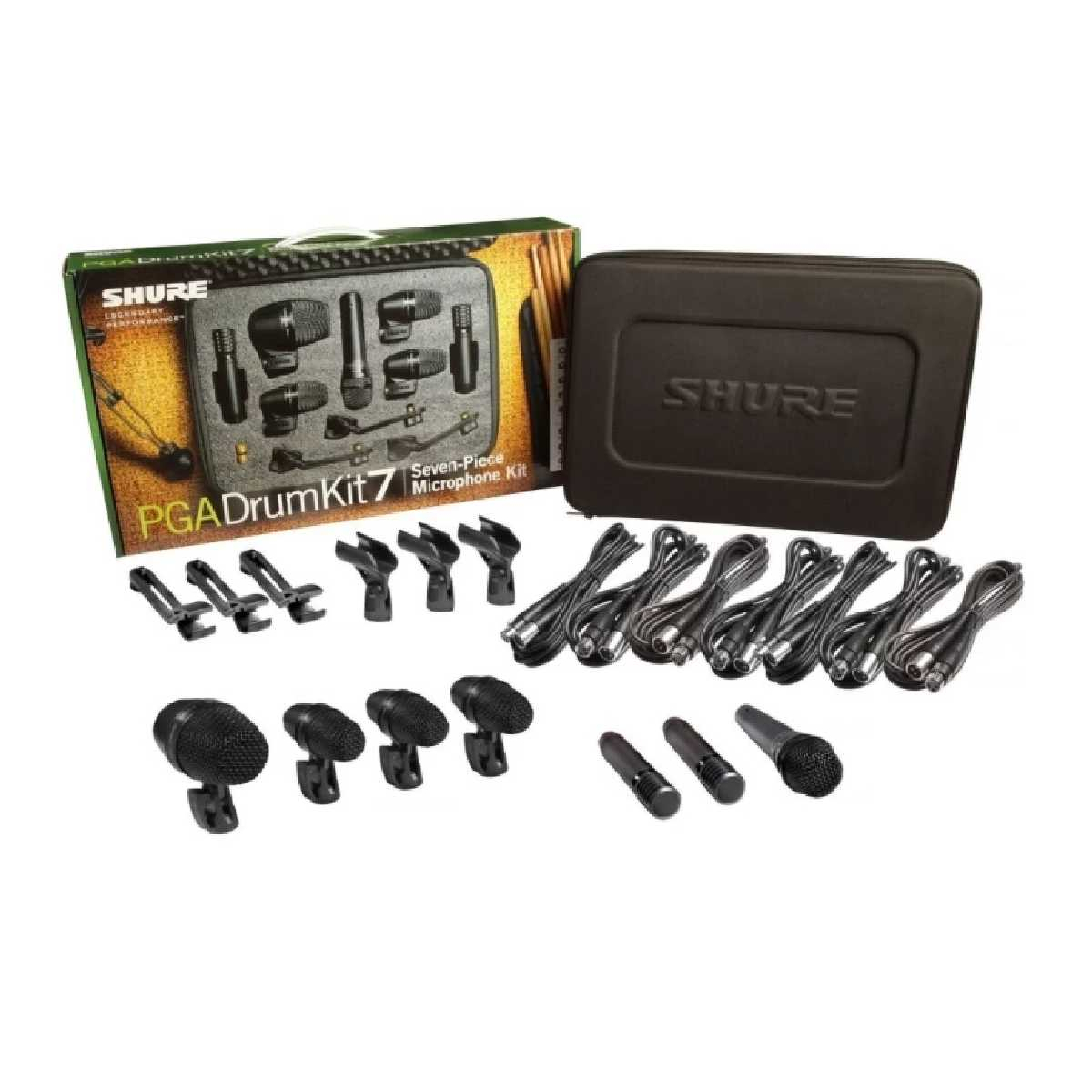Комплект микрофонов для акустических барабанов Shure PGADRUMKIT7