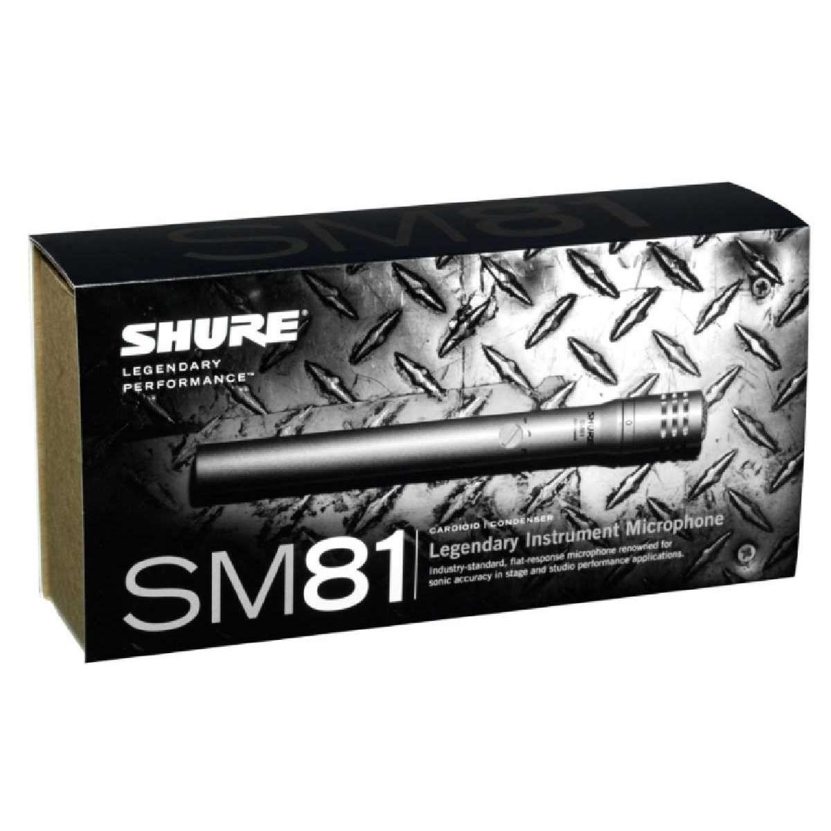Инструментальный микрофон Shure SM81-LC