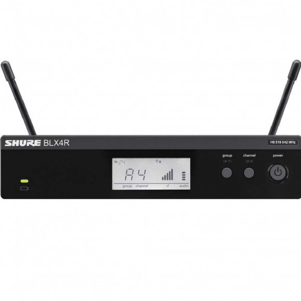 Радіосистема з поясним передавачем Shure BLX14RE H8E (518-542 MHz)