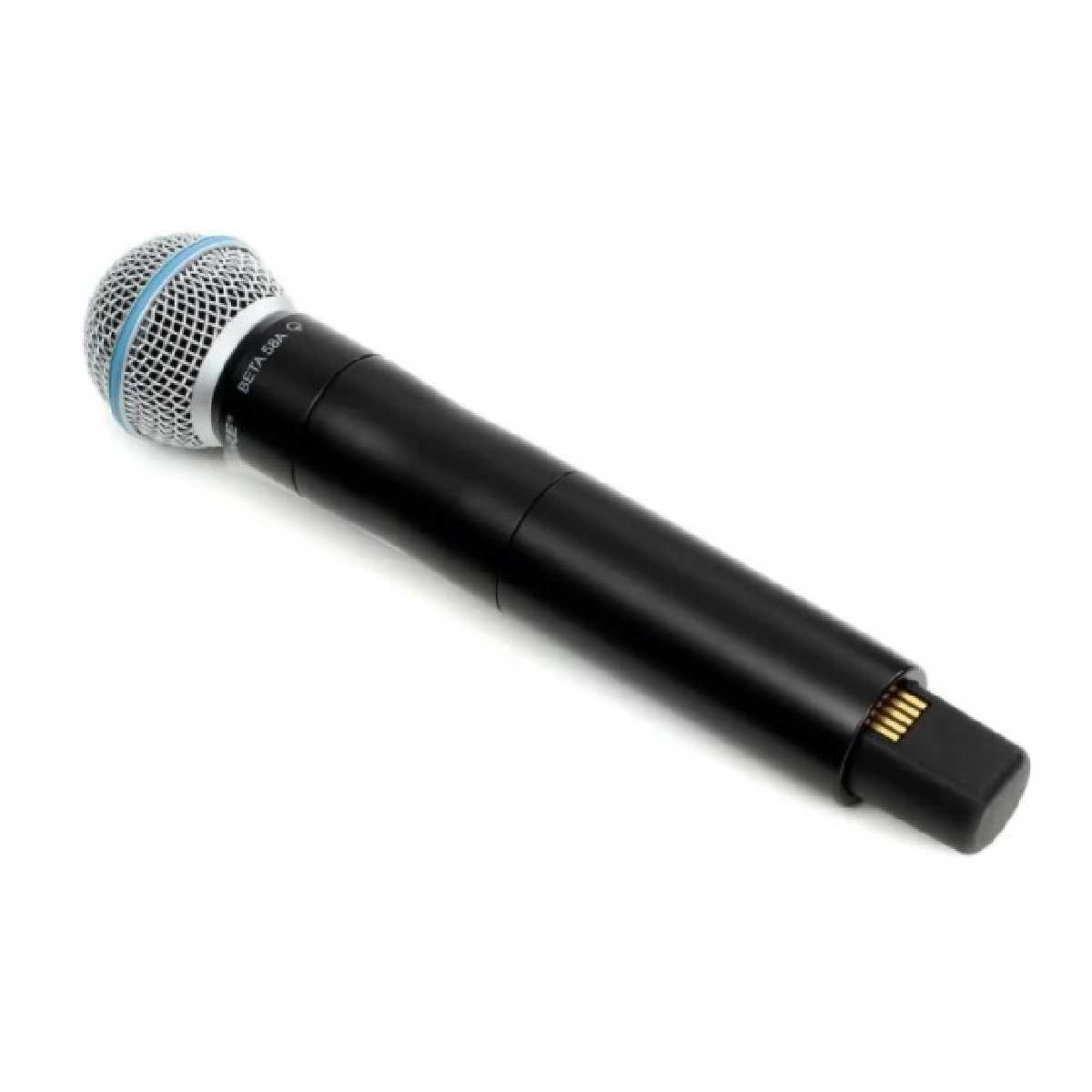 Радіосистема з ручним мікрофоном Shure QLXD24E/B58 K51 (606-670 MHz)