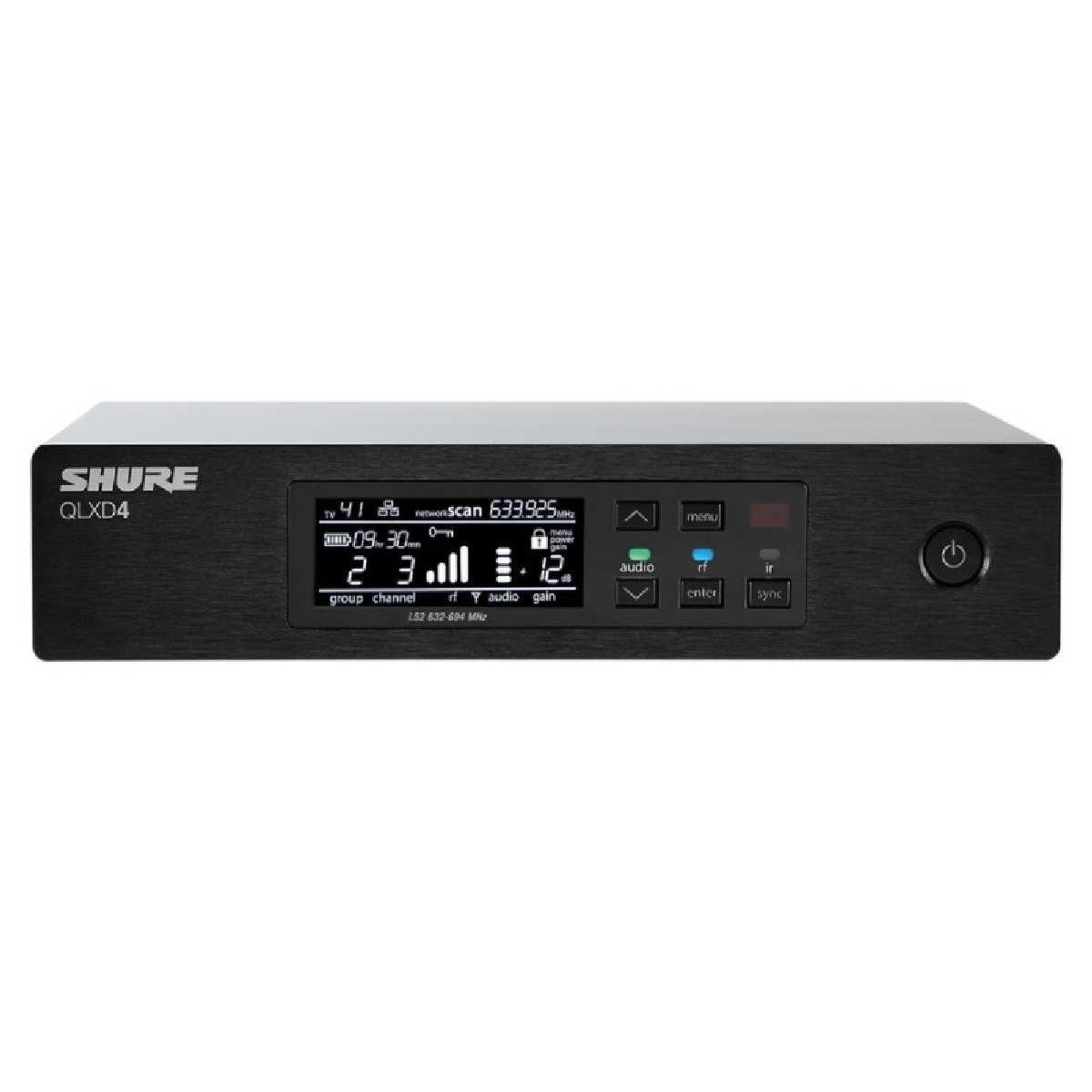 Приемник для радиосистем Shure QLXD4E