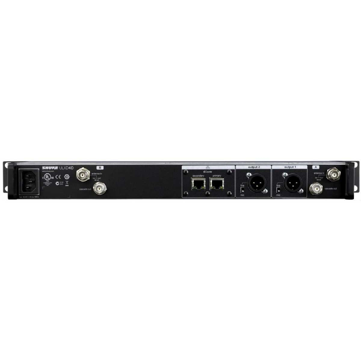Беспроводной приёмник Shure ULXD4DE