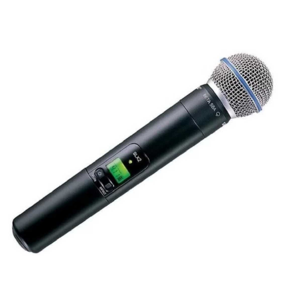 Ручний передавач з мікрофонним капсулем Shure SLX2/B58=-P4