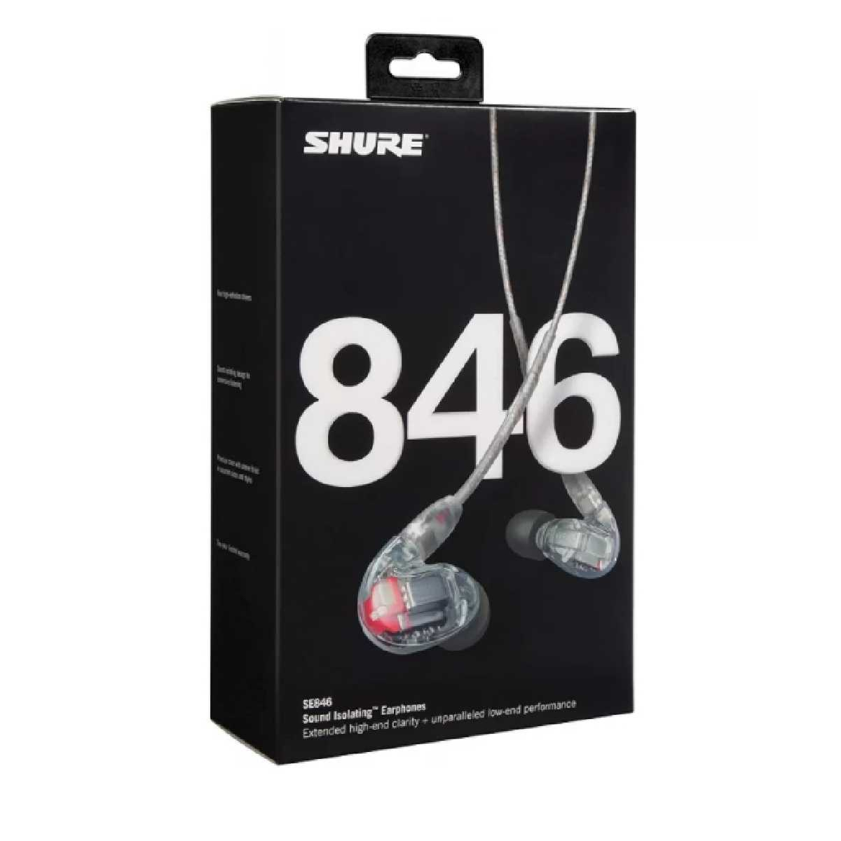 Внутрішньоканальні навушники для моніторингу Shure SE846-CL-EFS